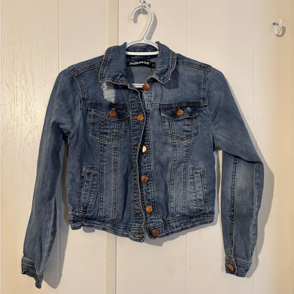 Cropped Jean jacket